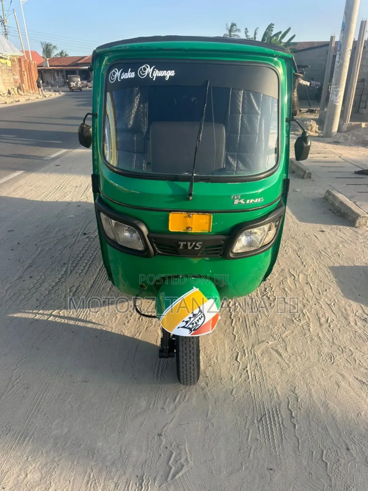 TVS King Deluxe Plus iTouch Start 2023 Green