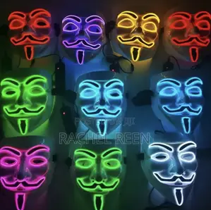 Anonymous Led Mask Available