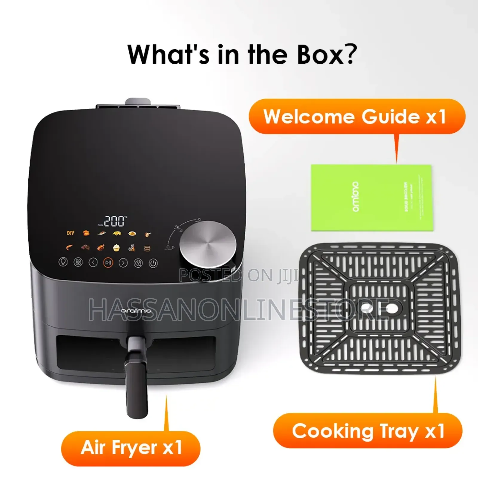 Oraimo Nutrifry Max 8l 2000w Air Fryer