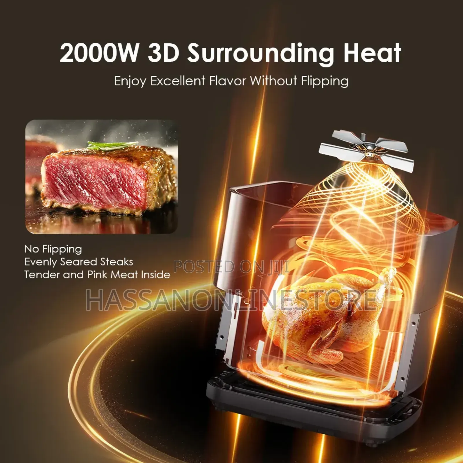 Oraimo Nutrifry Max 8l 2000w Air Fryer