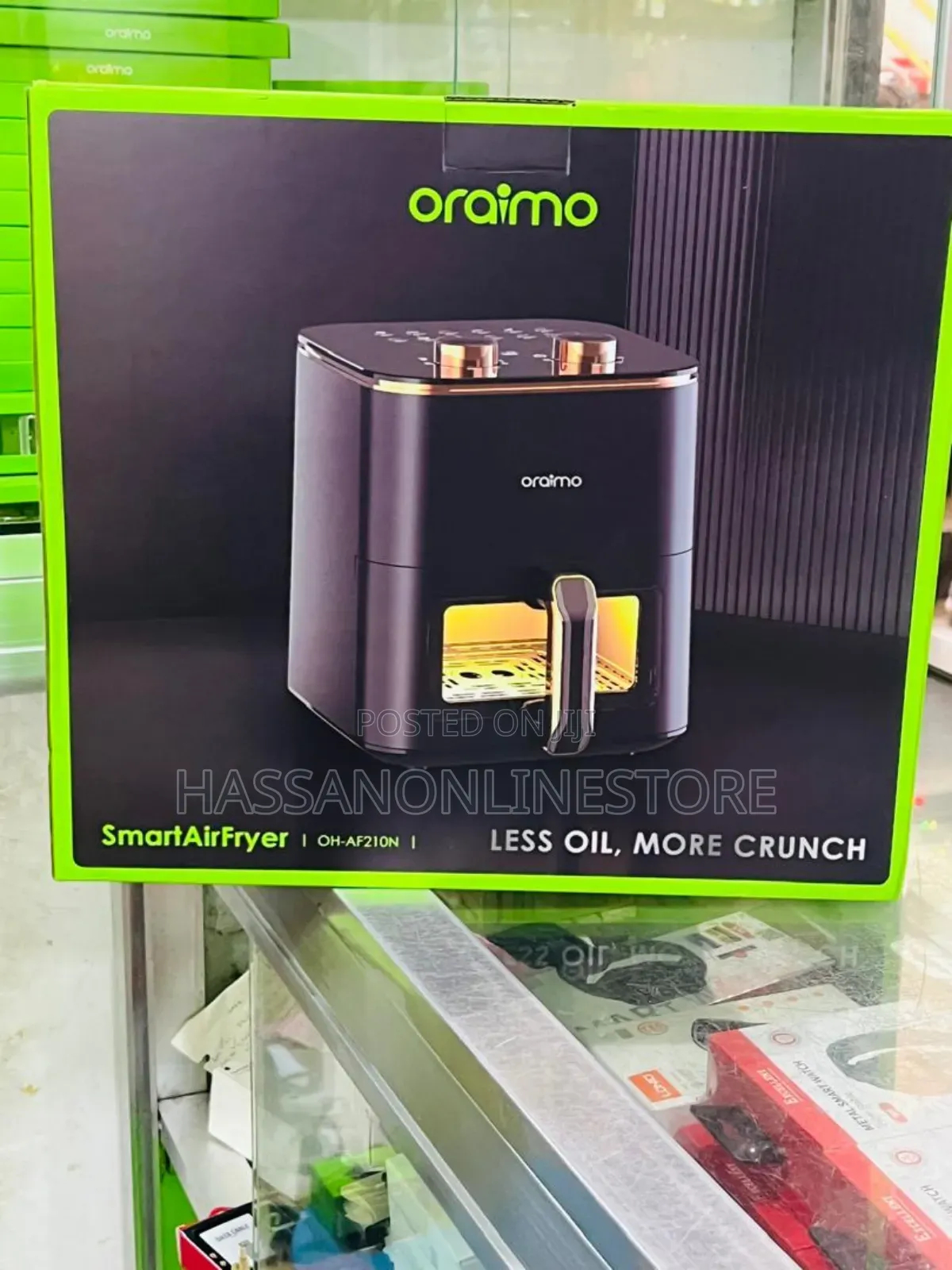 Oraimo Smartairfryer 1500w Cooking Visible Smart Air Fryer