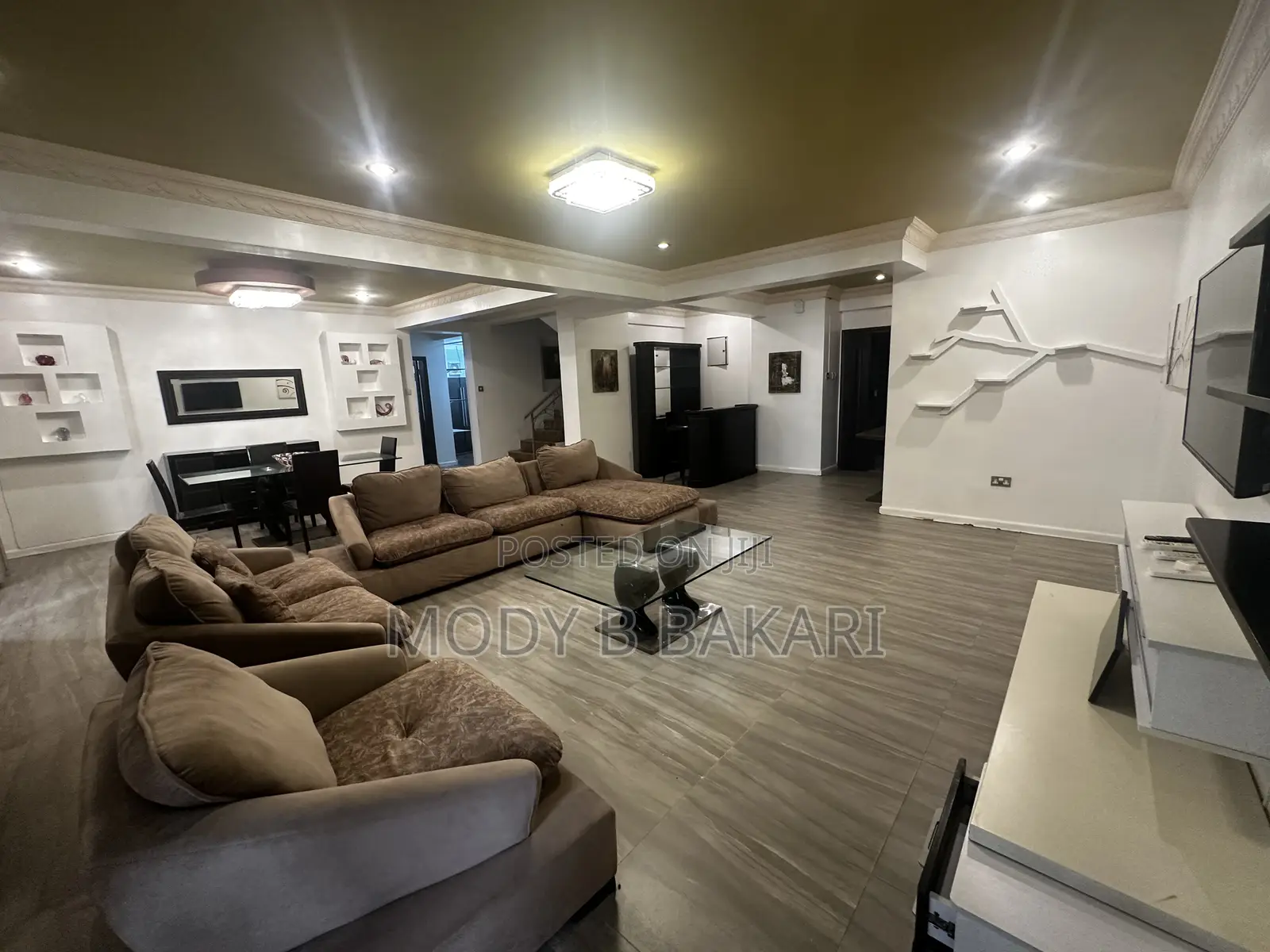Furnished 4bdrm Duplex in Upanga East for rent