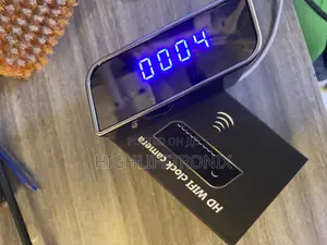 Hd Smart Clock Camera – Ulinzi Wa Siri 24/7