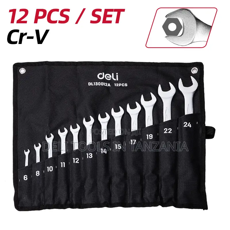 Deli Combination Spanner Set