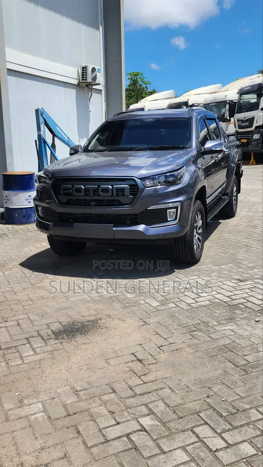 New Foton Tunland 2024 Gray