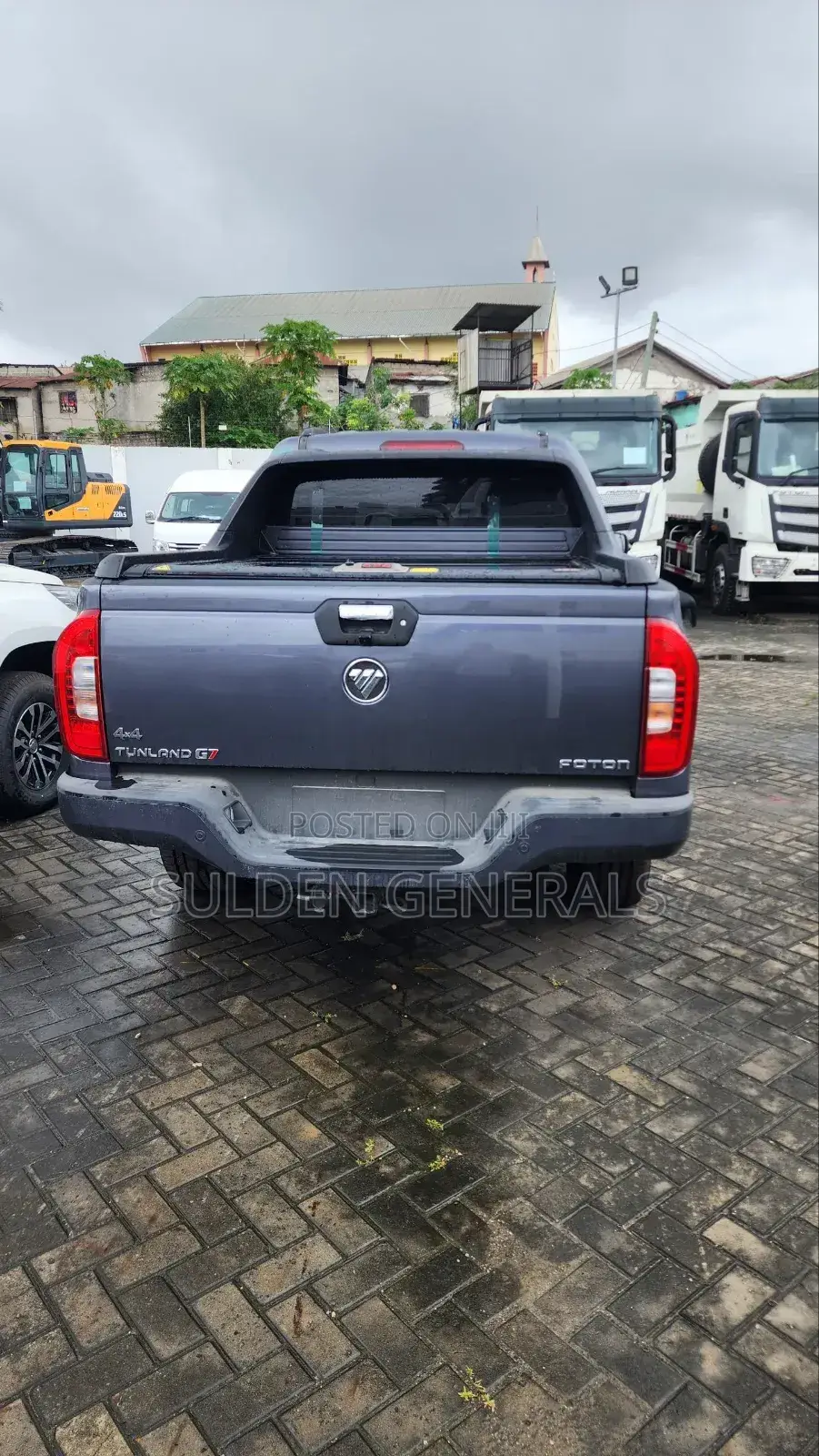 New Foton Tunland 2024 Gray