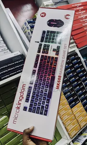 Gaming Keyboard + Mouse Combo Microkingdom