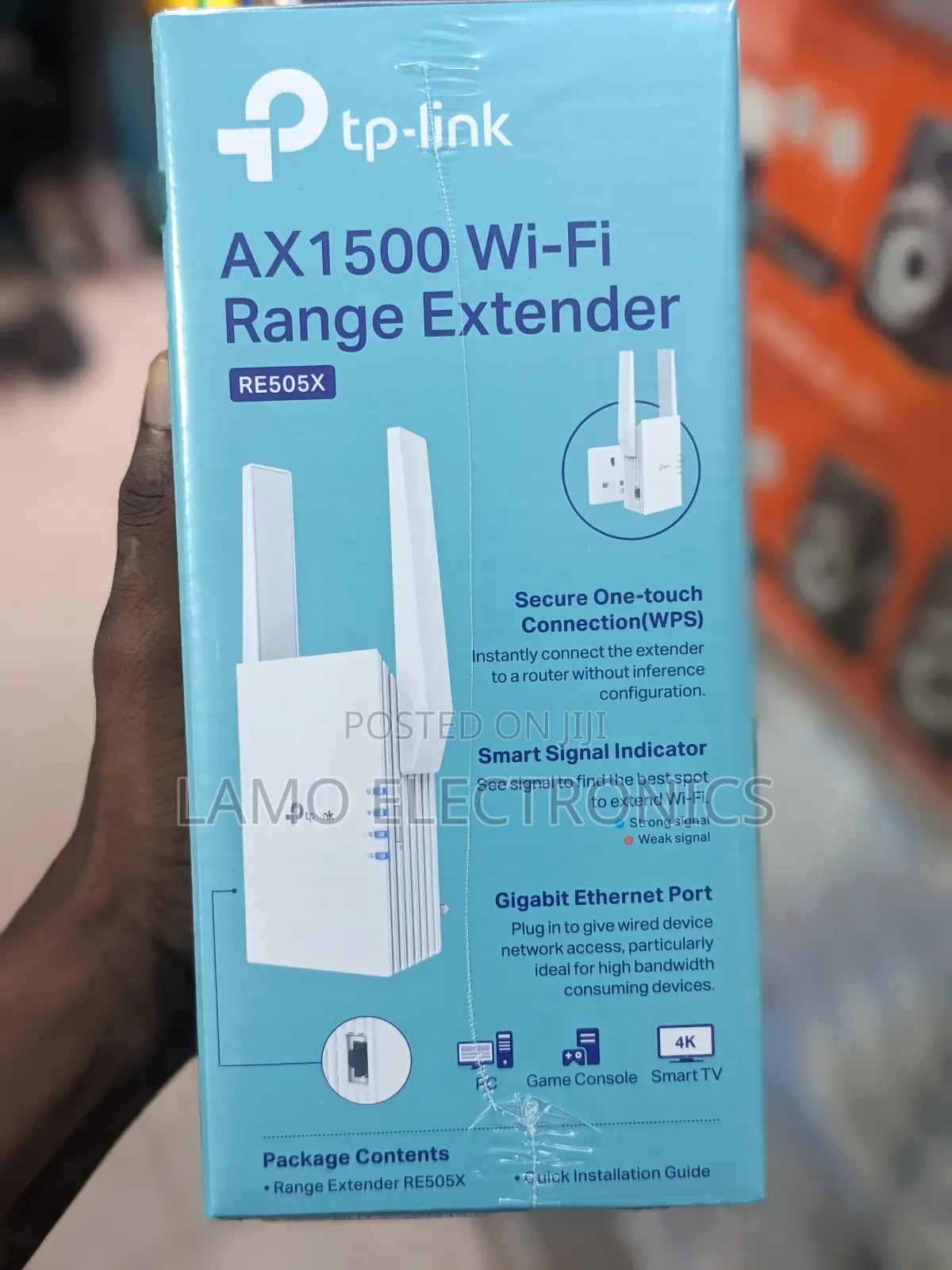 Tp Link Re505x Ax1500 Mesh Wi-Fi 6 Range Extender