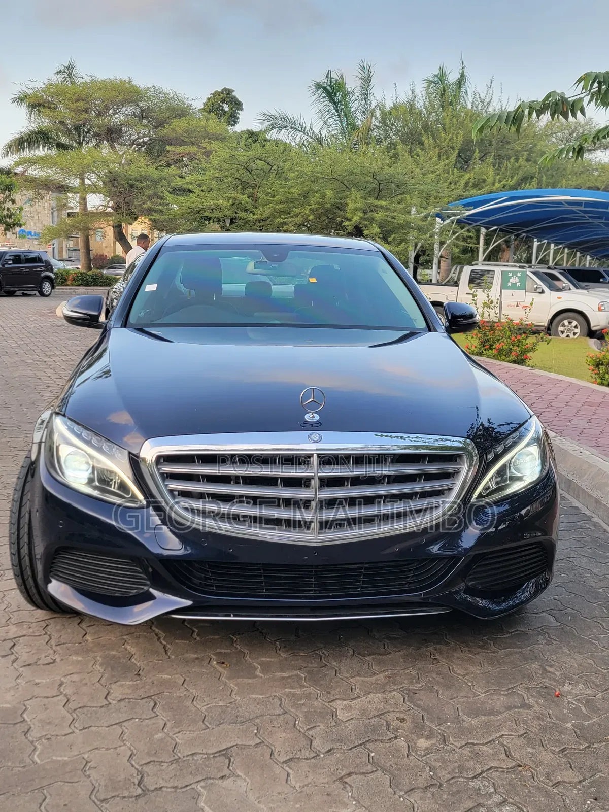 Mercedes-Benz C-Class 2015 Blue
