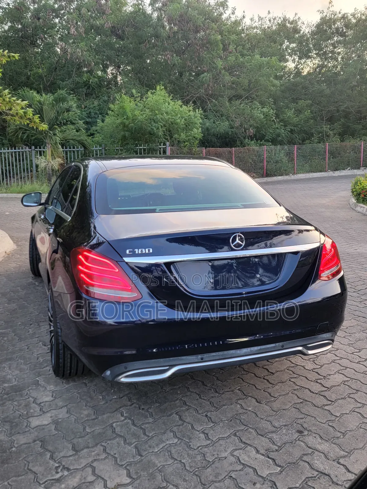 Mercedes-Benz C-Class 2015 Blue