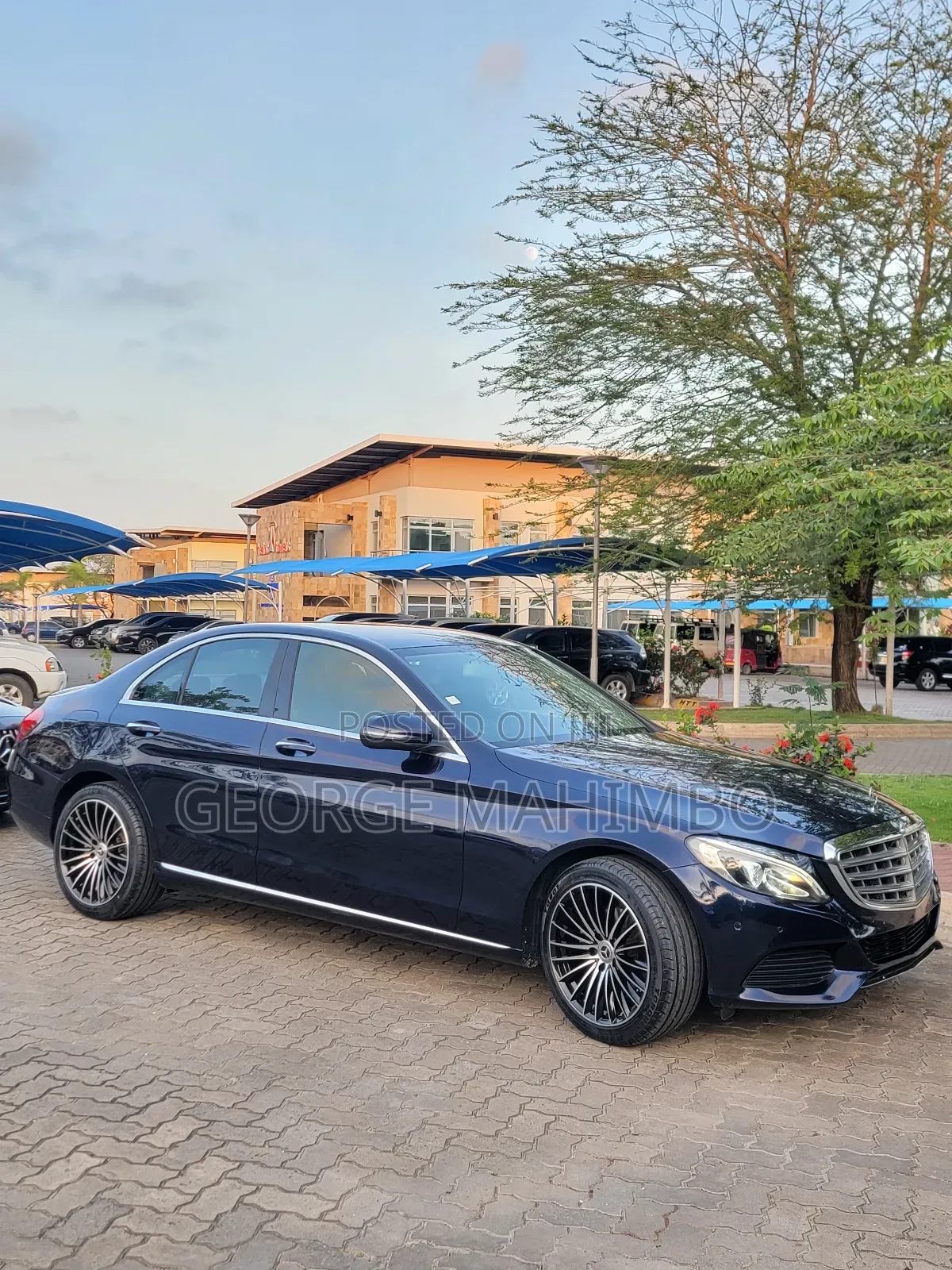 Mercedes-Benz C-Class 2015 Blue