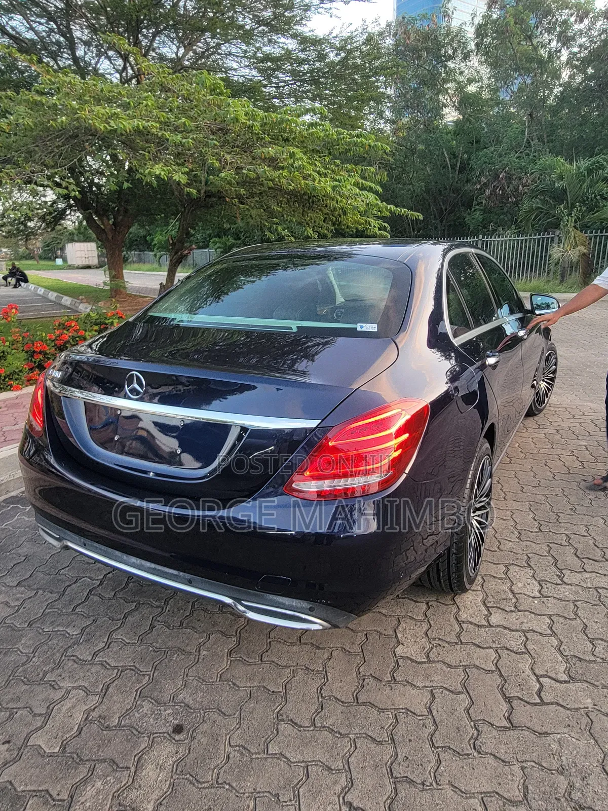 Mercedes-Benz C-Class 2015 Blue