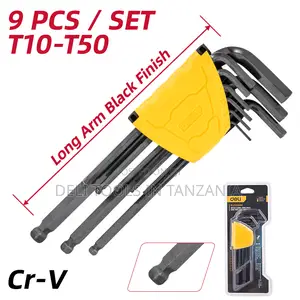 Deli Long Blacken Torx Key Set