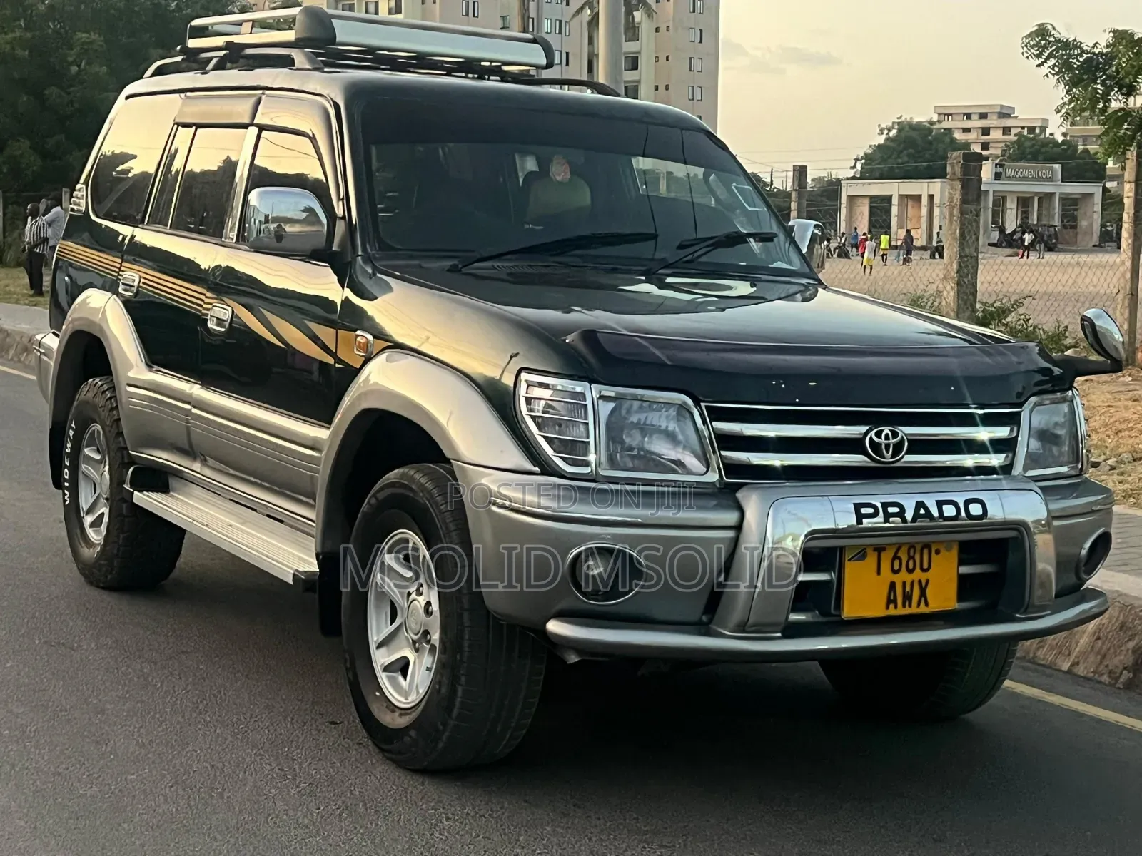 Toyota Land Cruiser Prado 2002 Green