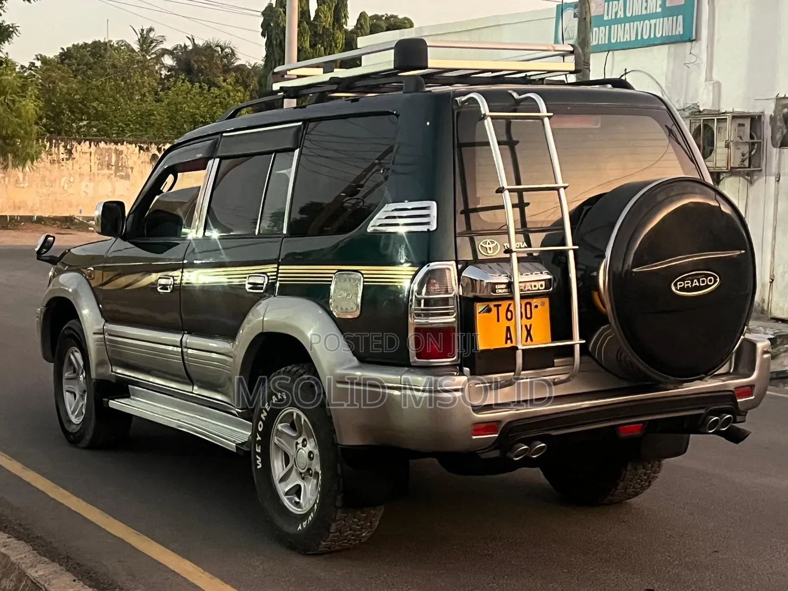 Toyota Land Cruiser Prado 2002 Green