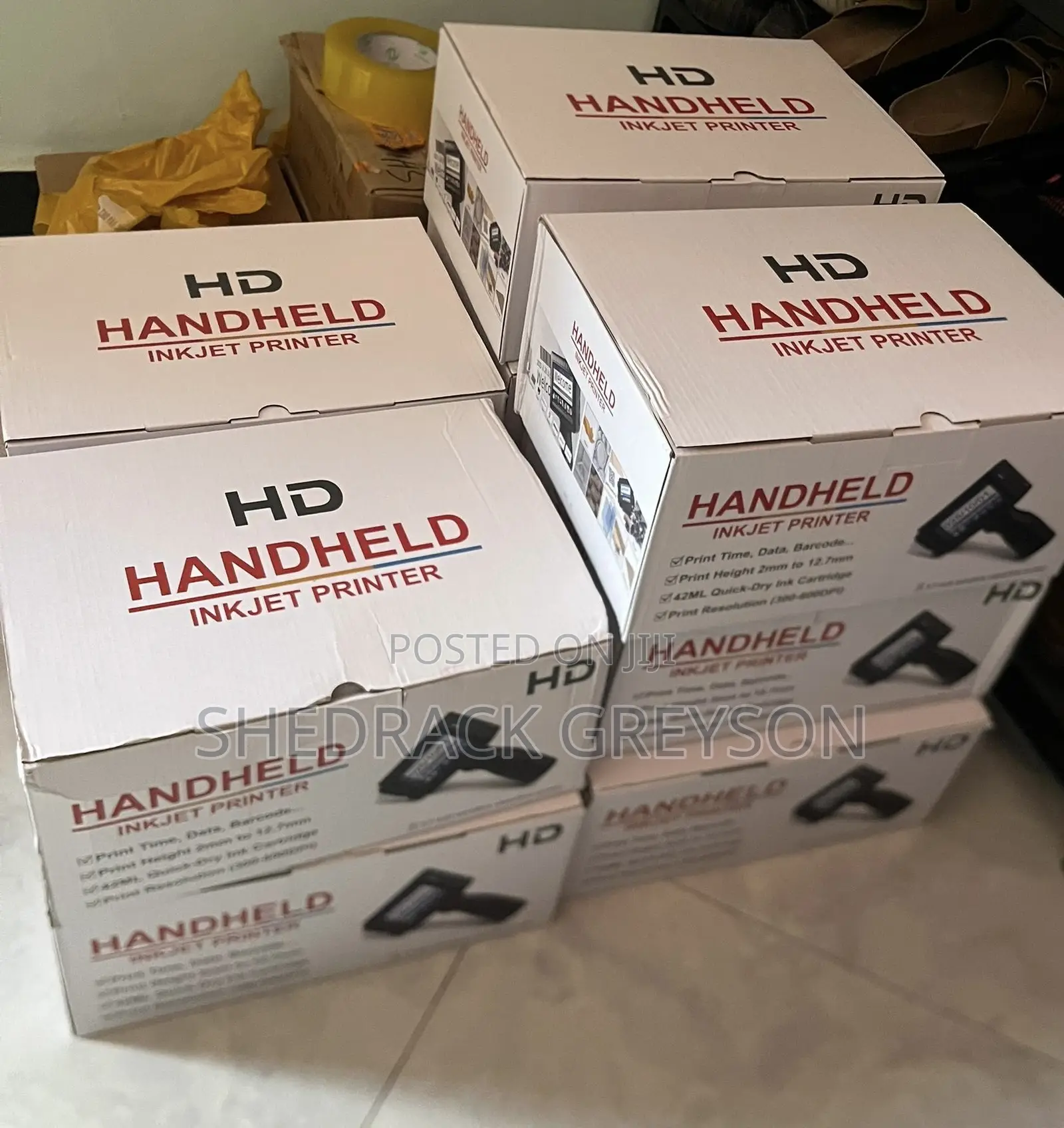 Hand Held Inkjet Printer