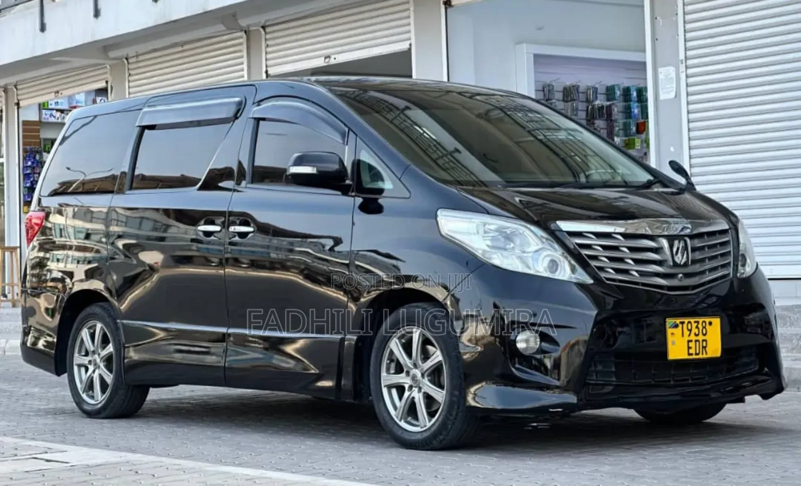 Toyota Alphard 2008 Gray