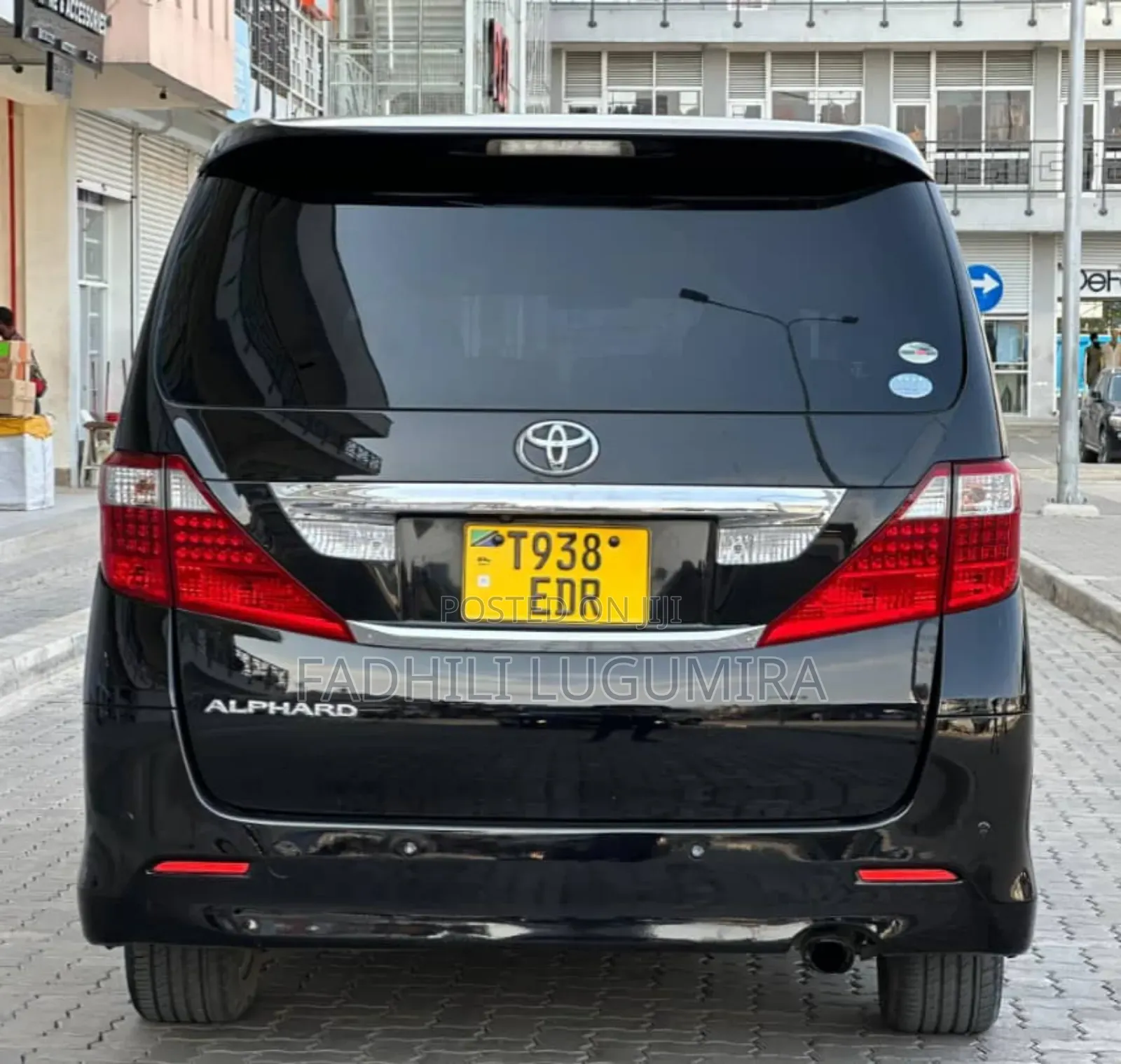 Toyota Alphard 2008 Gray