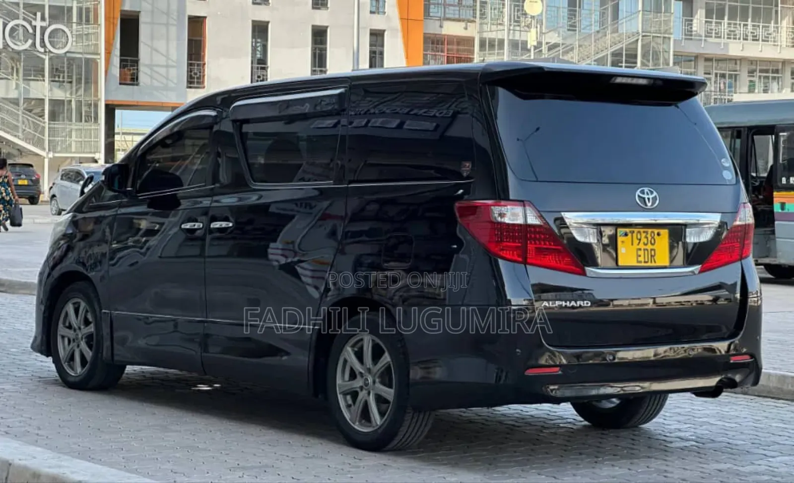 Toyota Alphard 2008 Gray