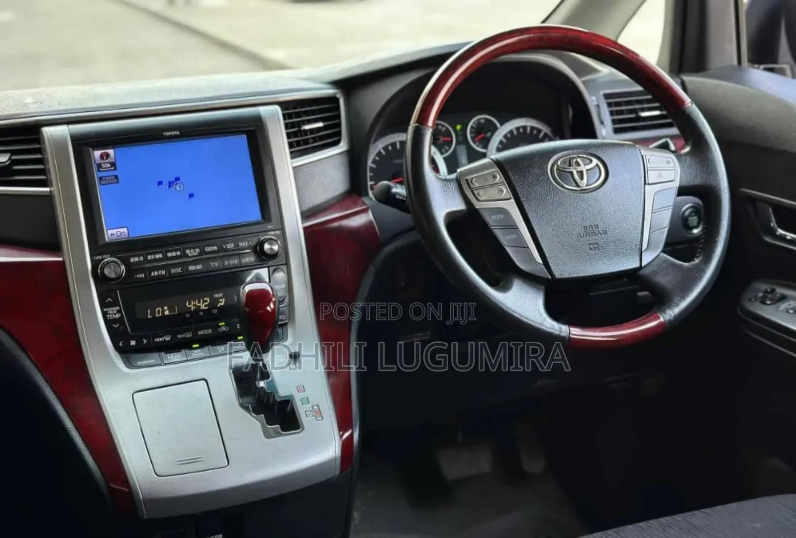Toyota Alphard 2008 Gray