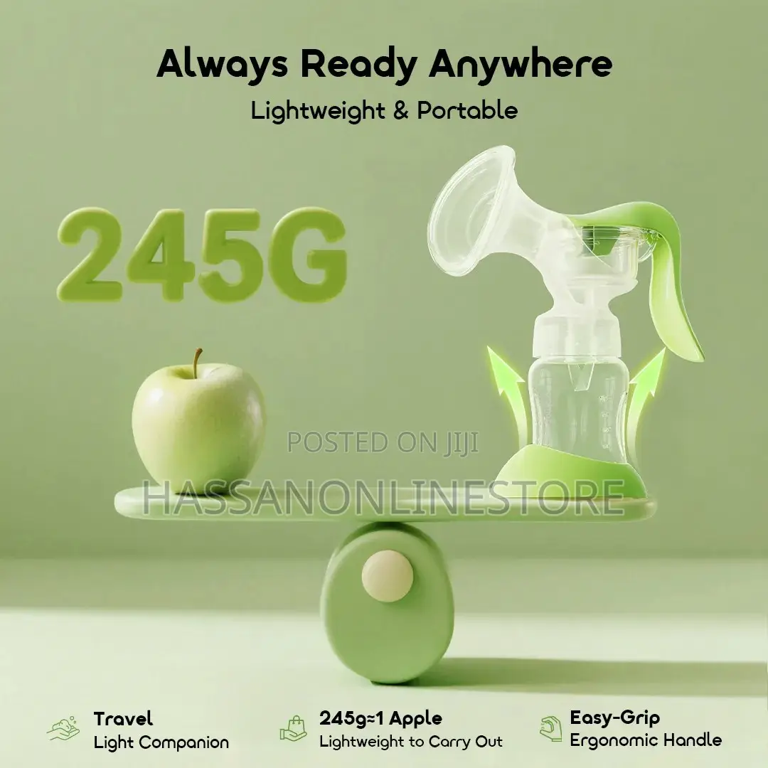 Oraimo Handpump Bpa-free Gentle Touch Lightweight Manual Breast Pump