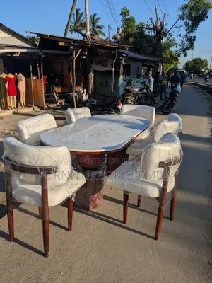 Hard Wood Dining Table With Six Chairs