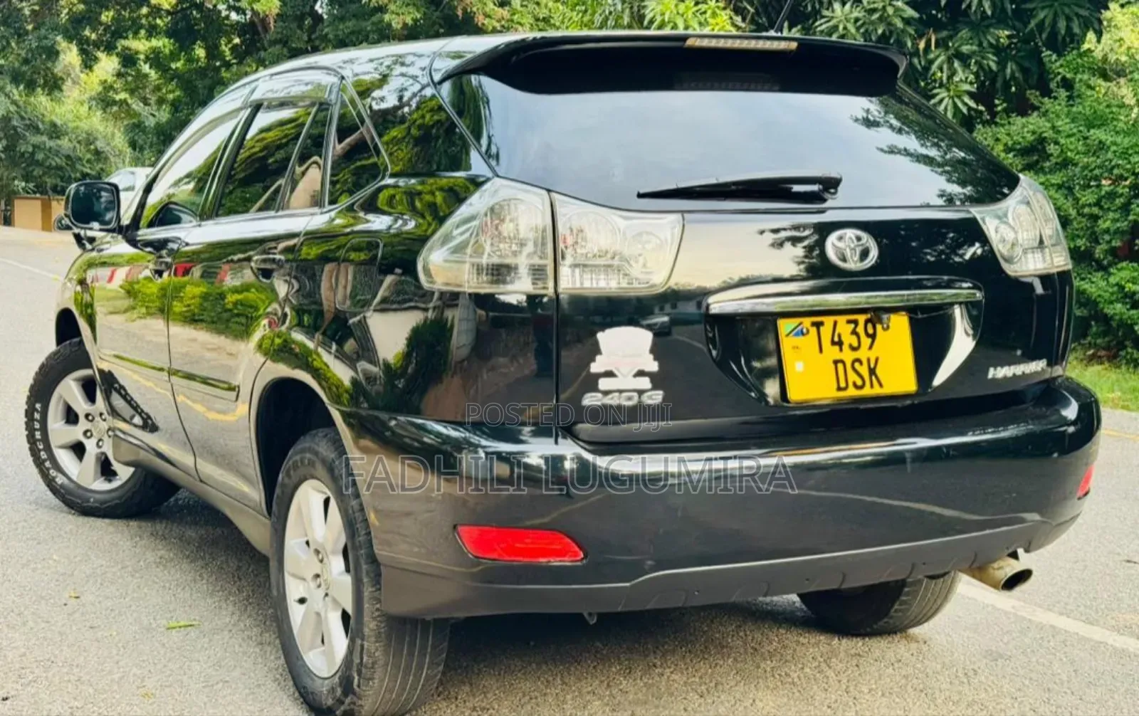 Toyota Harrier 2005 Black