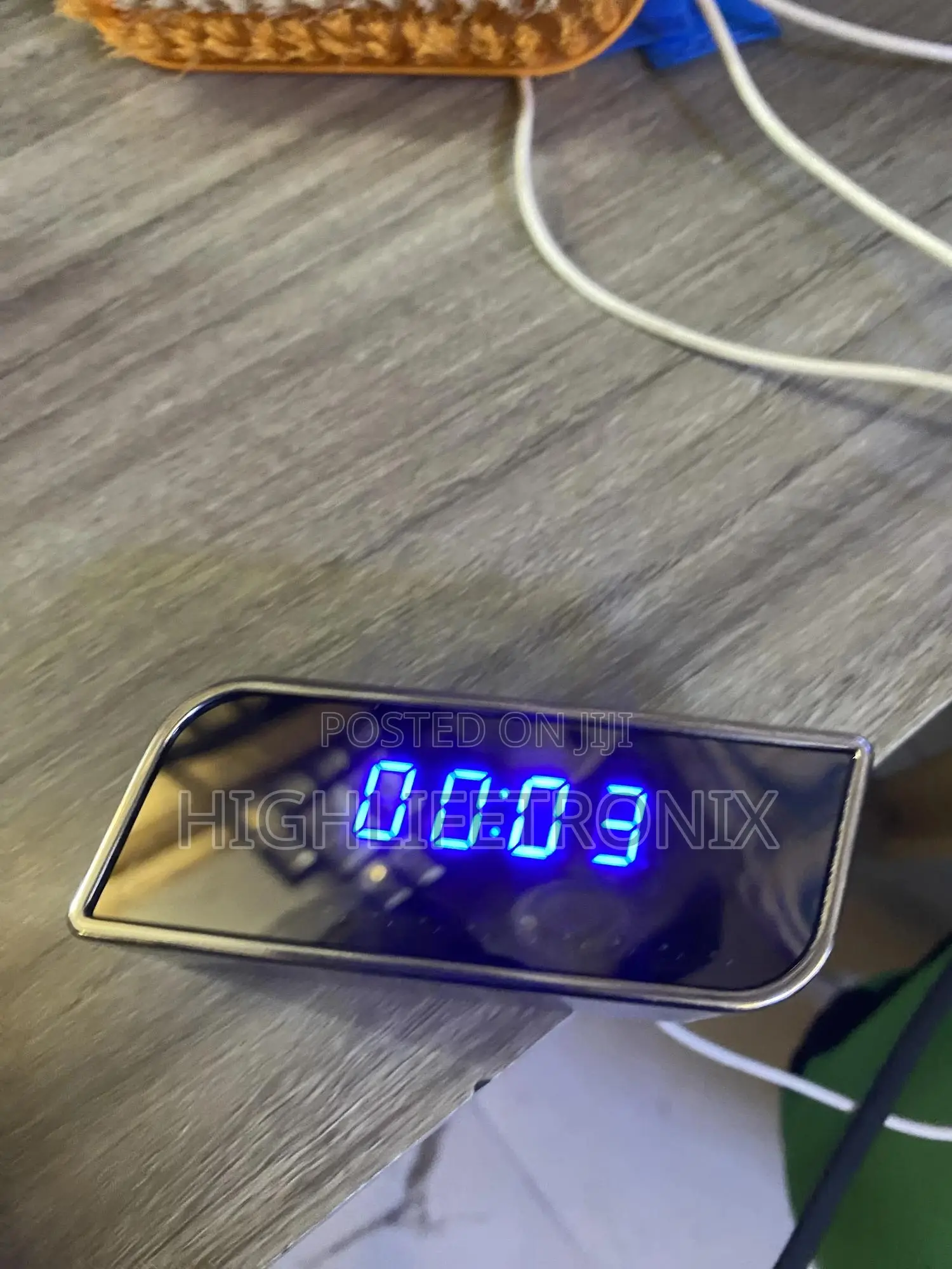 Hd Smart Clock Camera – Ulinzi Wa Siri 24/7