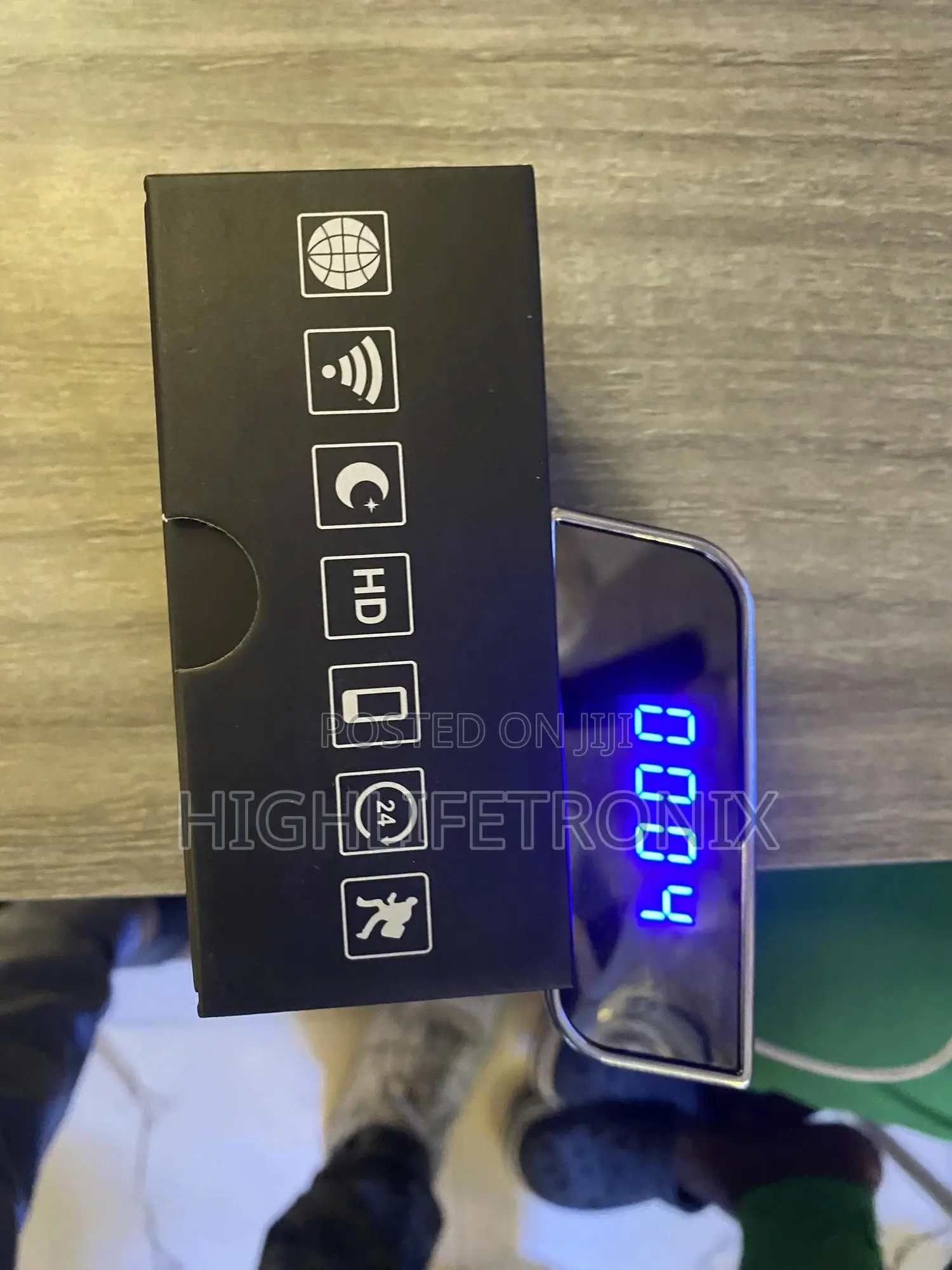 Hd Smart Clock Camera – Ulinzi Wa Siri 24/7