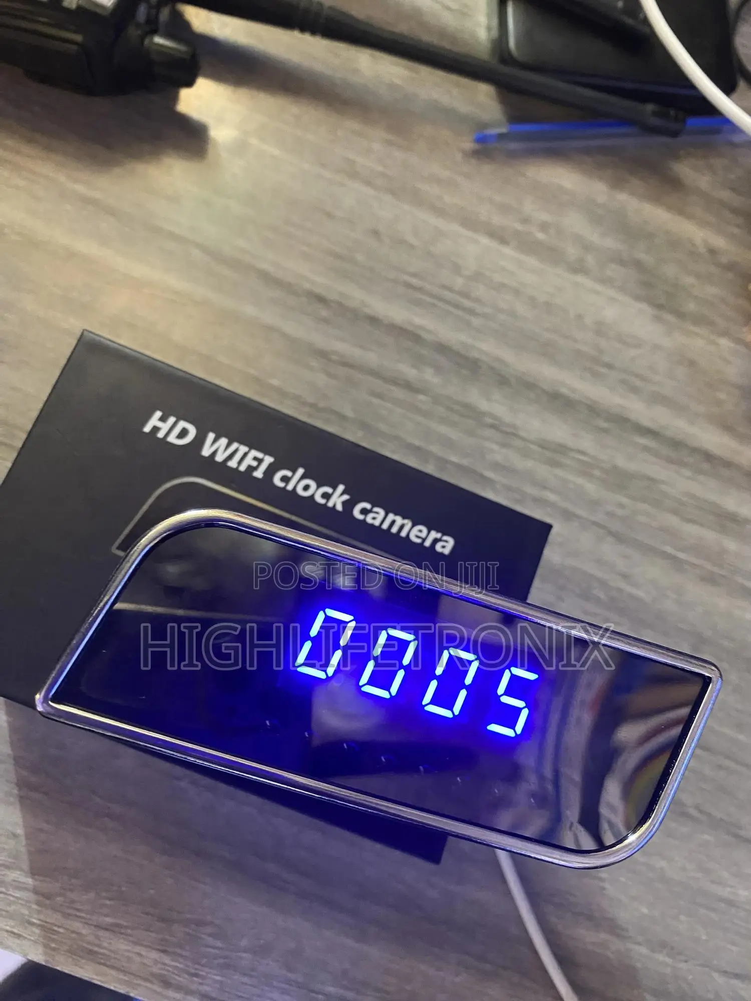 Hd Smart Clock Camera – Ulinzi Wa Siri 24/7