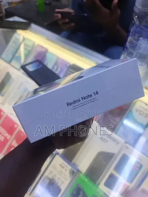 New Xiaomi Redmi Note 14 256 GB Black