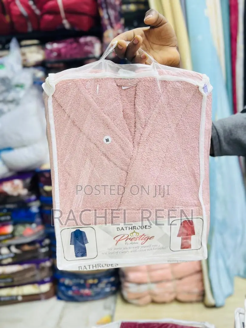 Bathrobe/Towel Za Kuvaa Size Zote Zipo