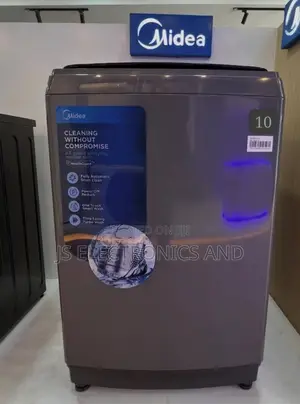 Midea Washing Mashine Kg 10 Automatic Top Load New Model Kubwa