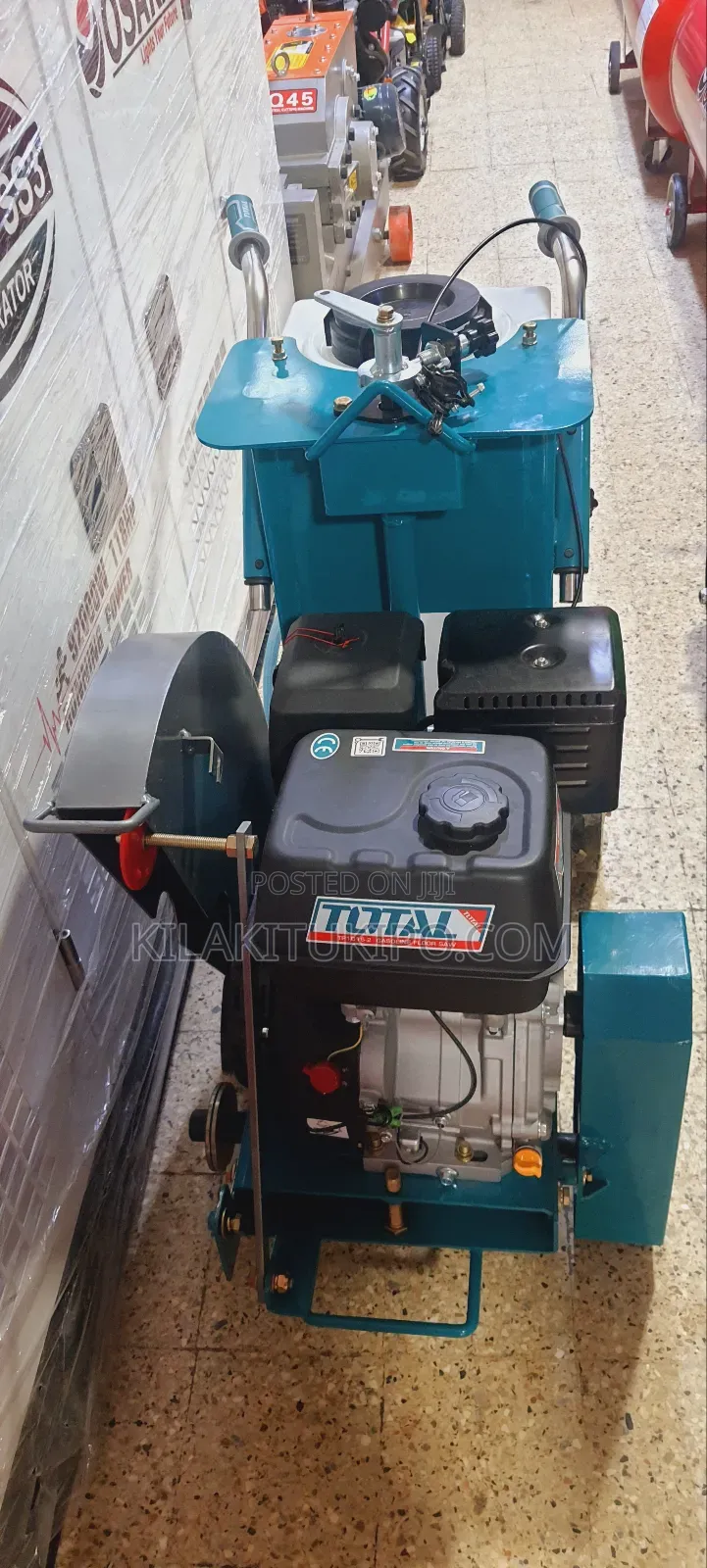 Total Gasoline Floor Saw 13hp