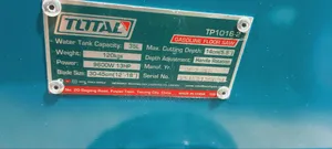 Total Gasoline Floor Saw 13hp