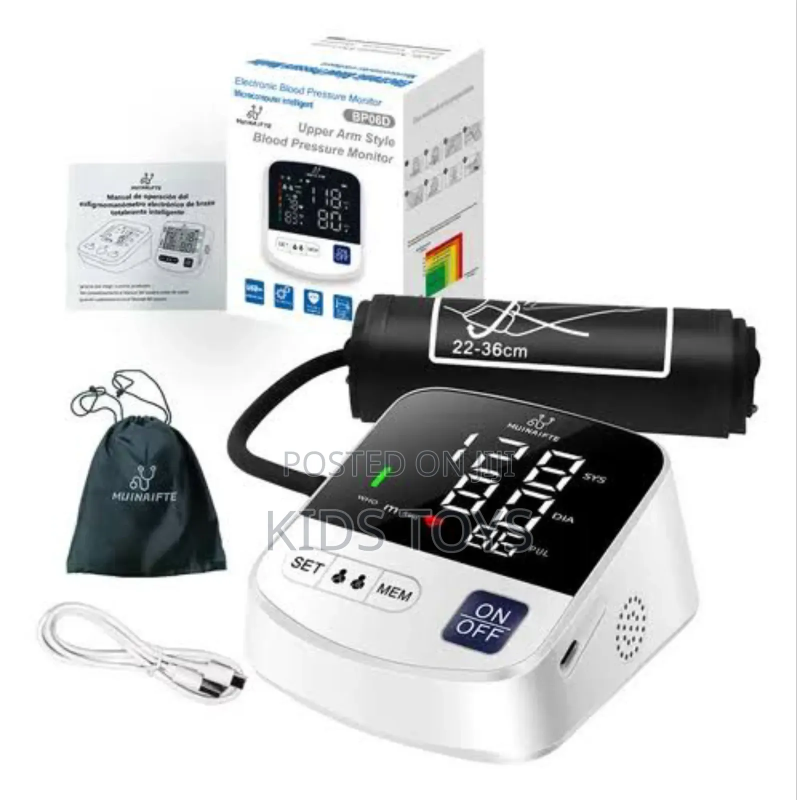 Upper Arm Style Blood Pressure