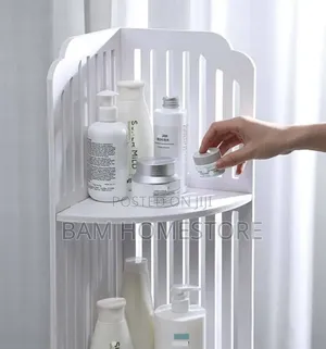 5-Tier Waterproof Corner Shelf Unit (120x21cm)