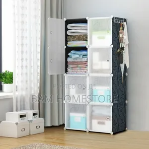 Modular Storage Cabinet/Wardrobe (82x29x154cm)