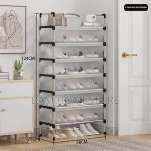 6-Tier Modular Storage Drawer Unit (83x28x128cm)