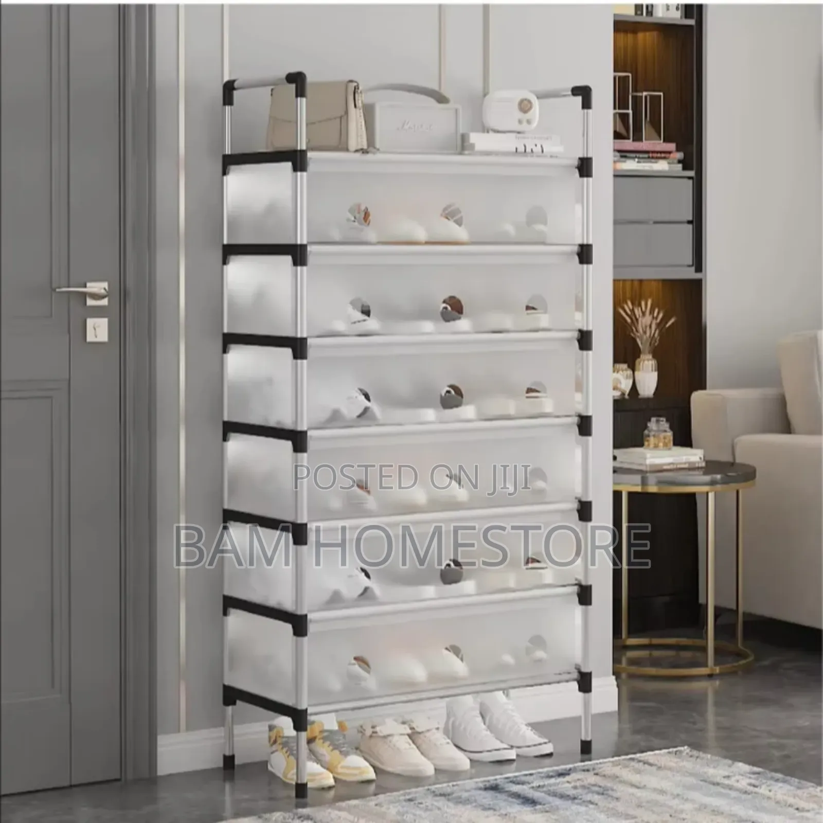 6-Tier Modular Storage Drawer Unit (83x28x128cm)