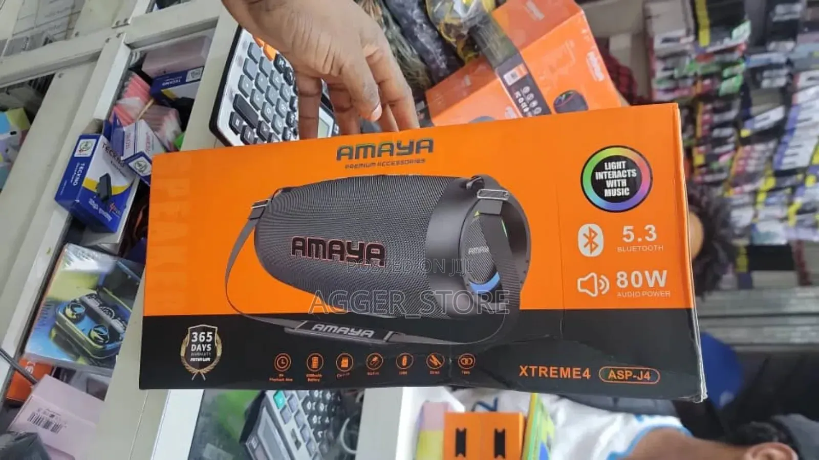 Amaya Asp-J4 Wireless Speaker (80watts)