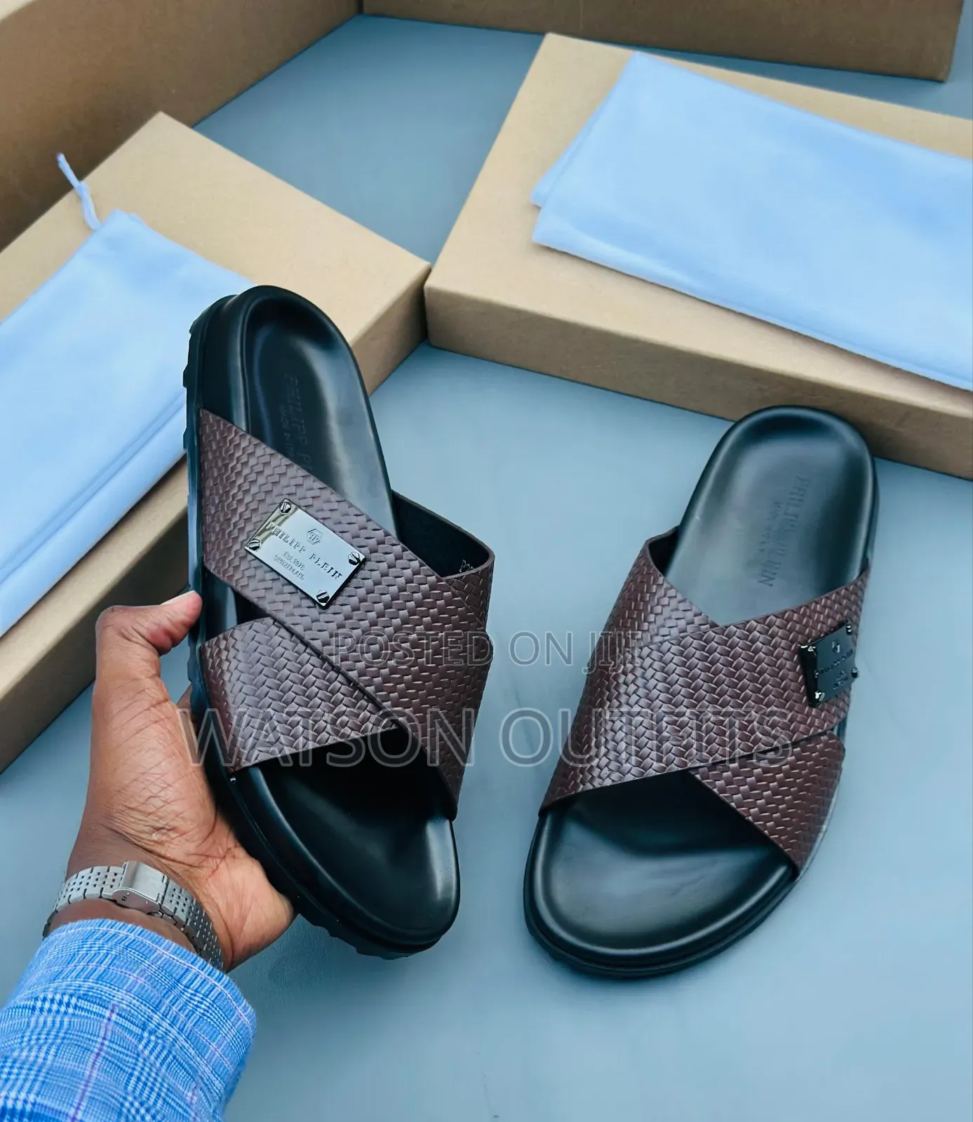 Viatu Vilivyo Wazi or Sandals Za Leather or Sendo