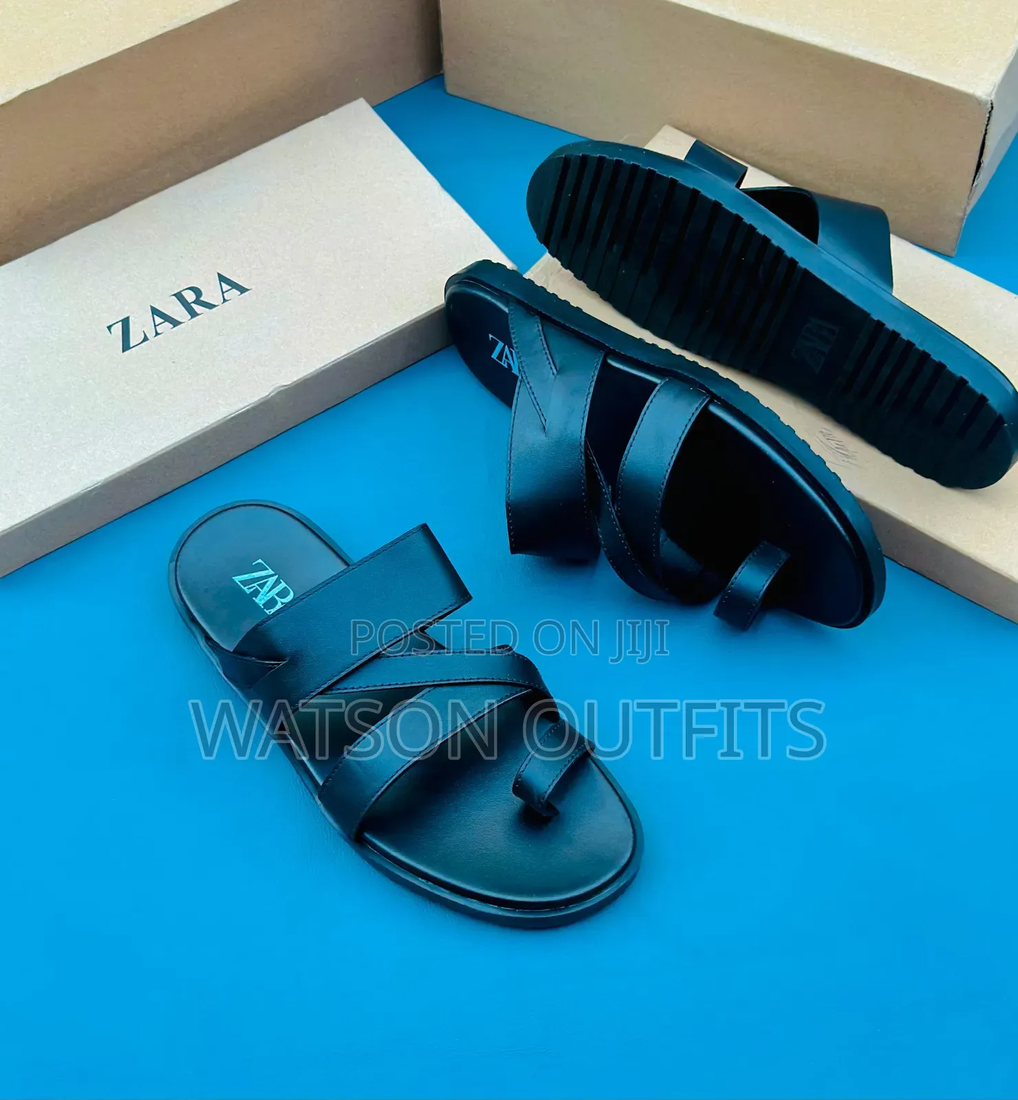 Viatu Vilivyo Wazi or Sandals Za Leather or Sendo