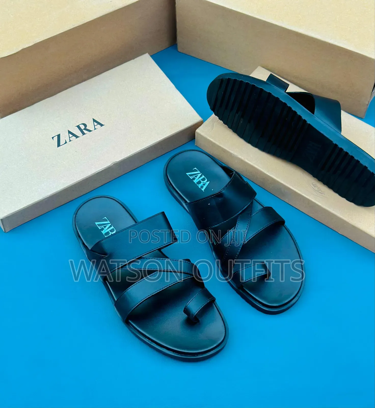 Viatu Vilivyo Wazi or Sandals Za Leather or Sendo