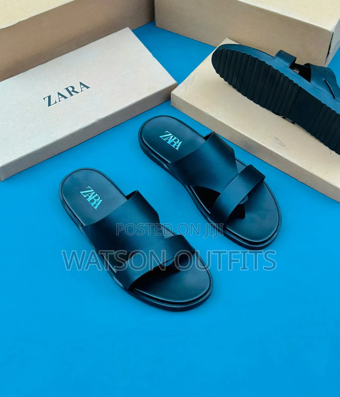 Viatu Vilivyo Wazi or Sandals Za Leather or Sendo