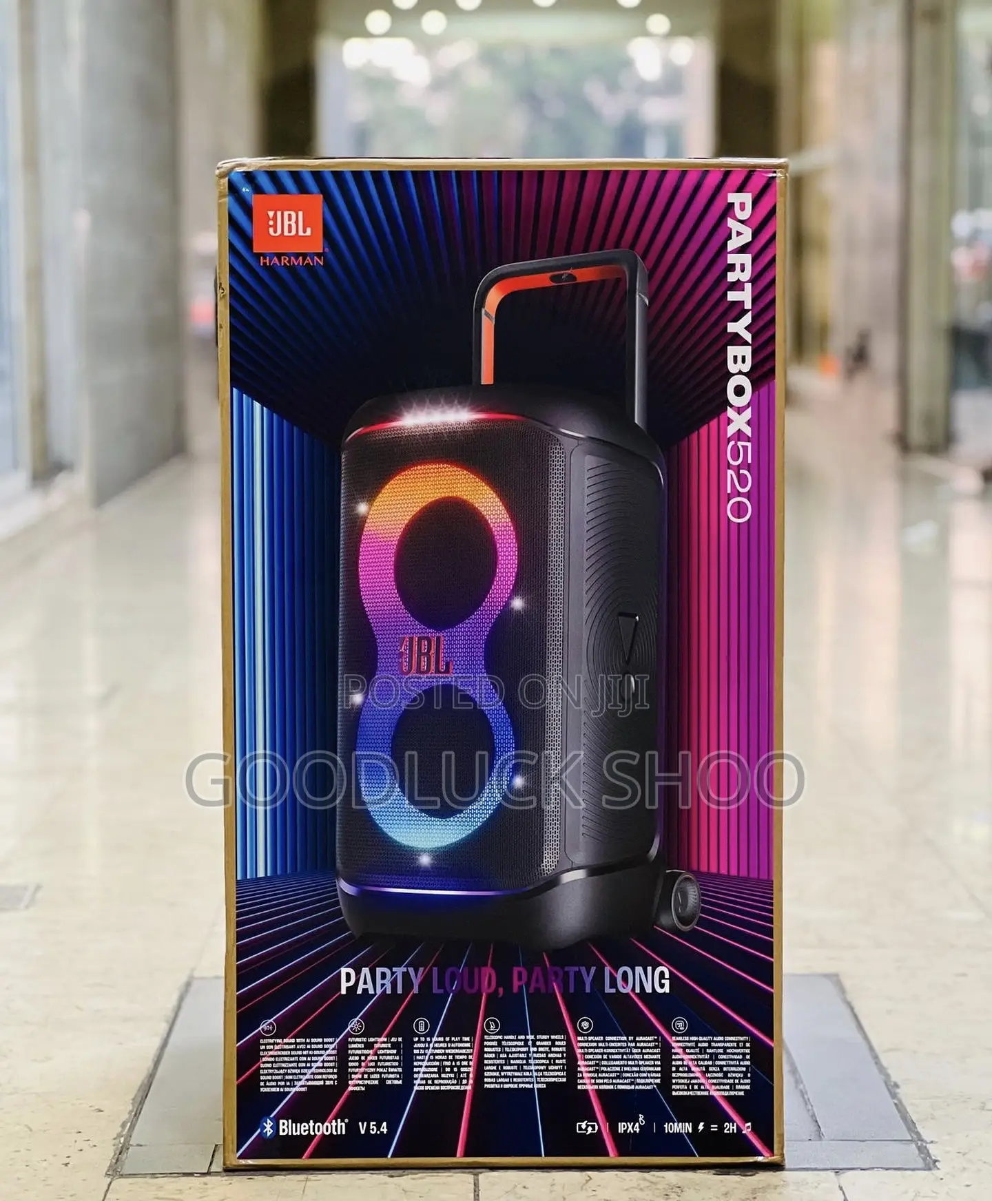 JBL Partybox 520 Portable Speaker