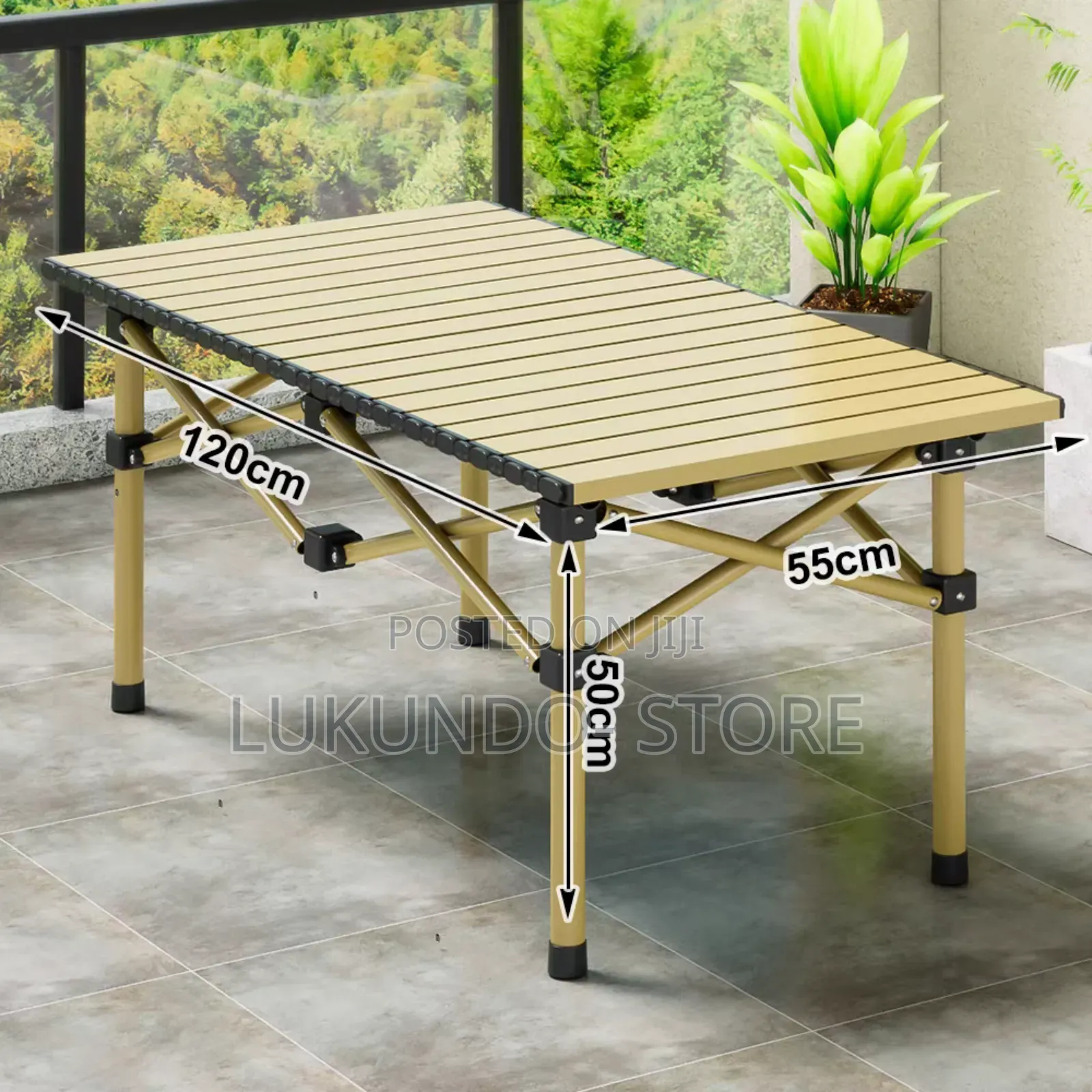 1,Table With 4 Chairs 'High Quality Portable Folding Camping Picnic