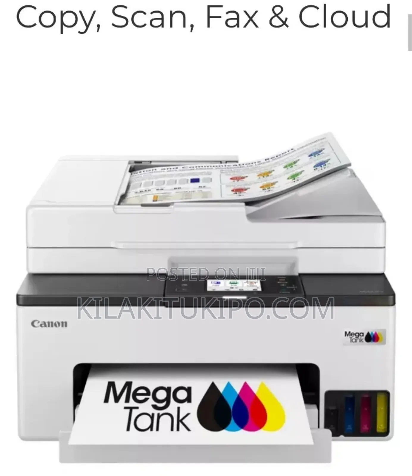 Canon Maxify Gx2040 Mega Tank Wifi,Copy,Scan,Ethernet,Fax Cloud,