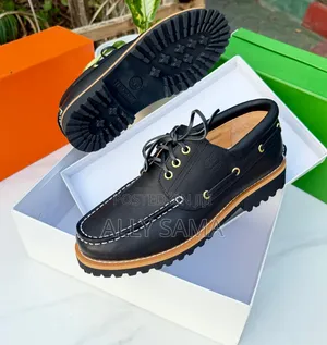 Timberland Boots for Men's Material Leather BLQCK