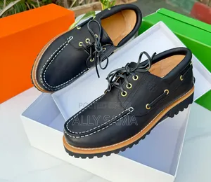 Timberland Boots for Men's Material Leather BLQCK